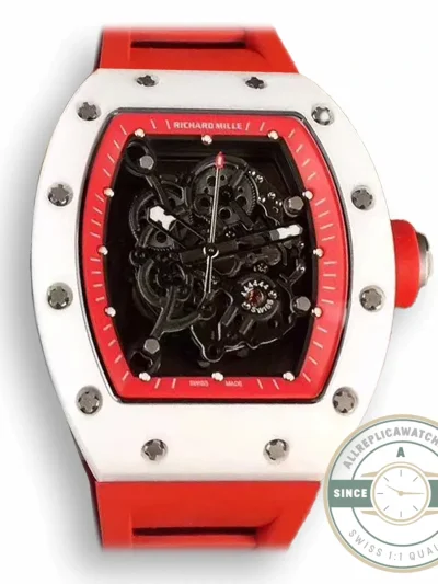 Replica Richard Mille035-america5 Red Strap - Affordable Luxury Replica Timepiece