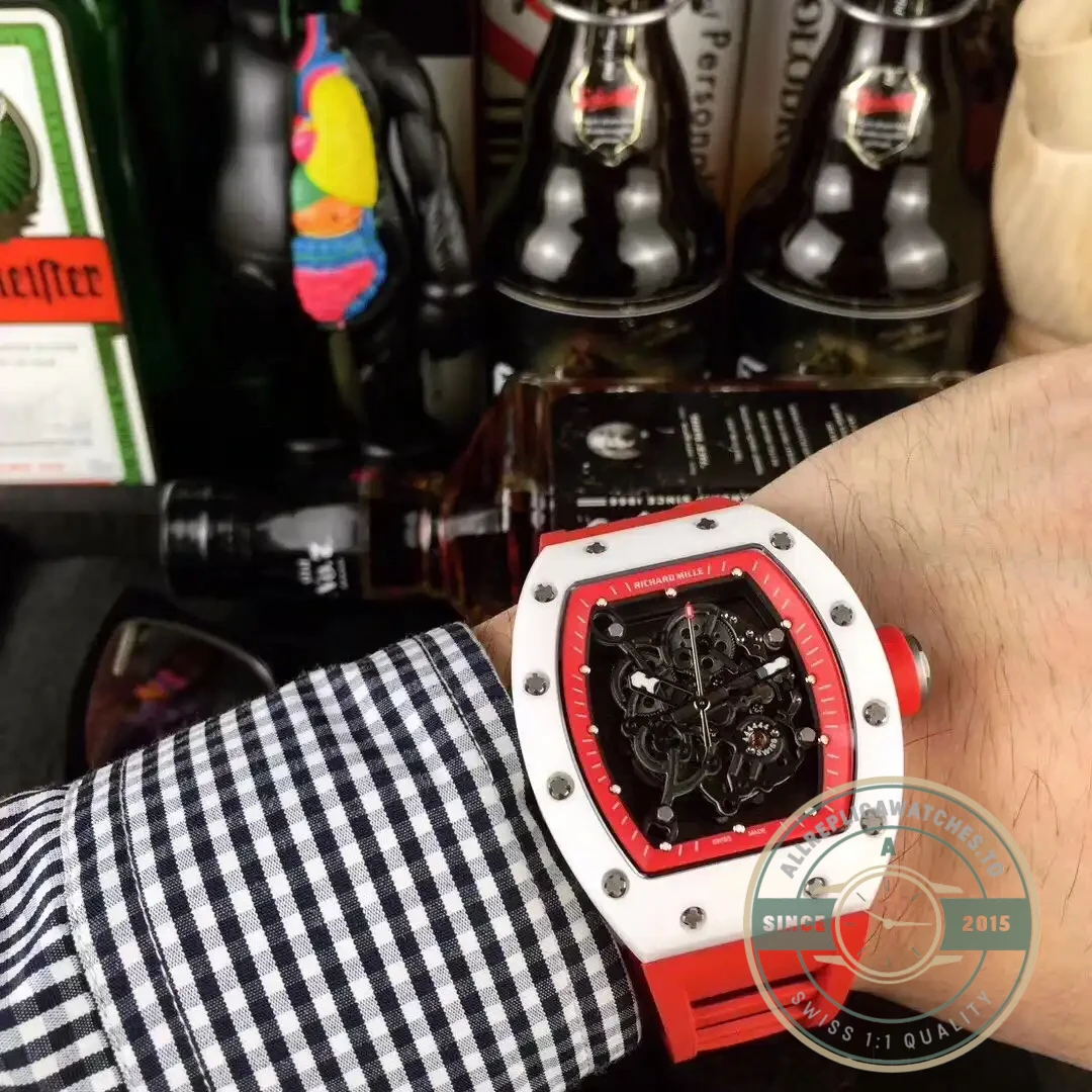 Replica Richard Mille035-america5 Red Strap - Affordable Luxury Replica Timepiece
