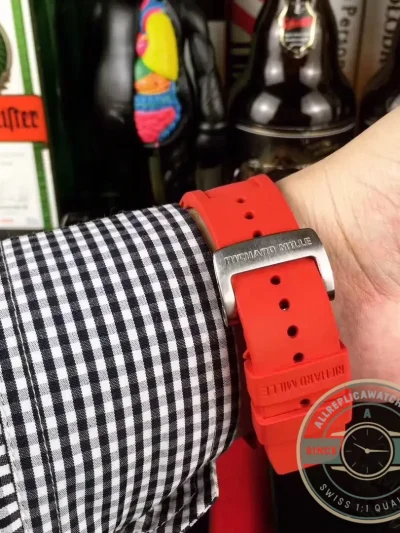 Replica Richard Mille035-america5 Red Strap - Affordable Super Clone Watch