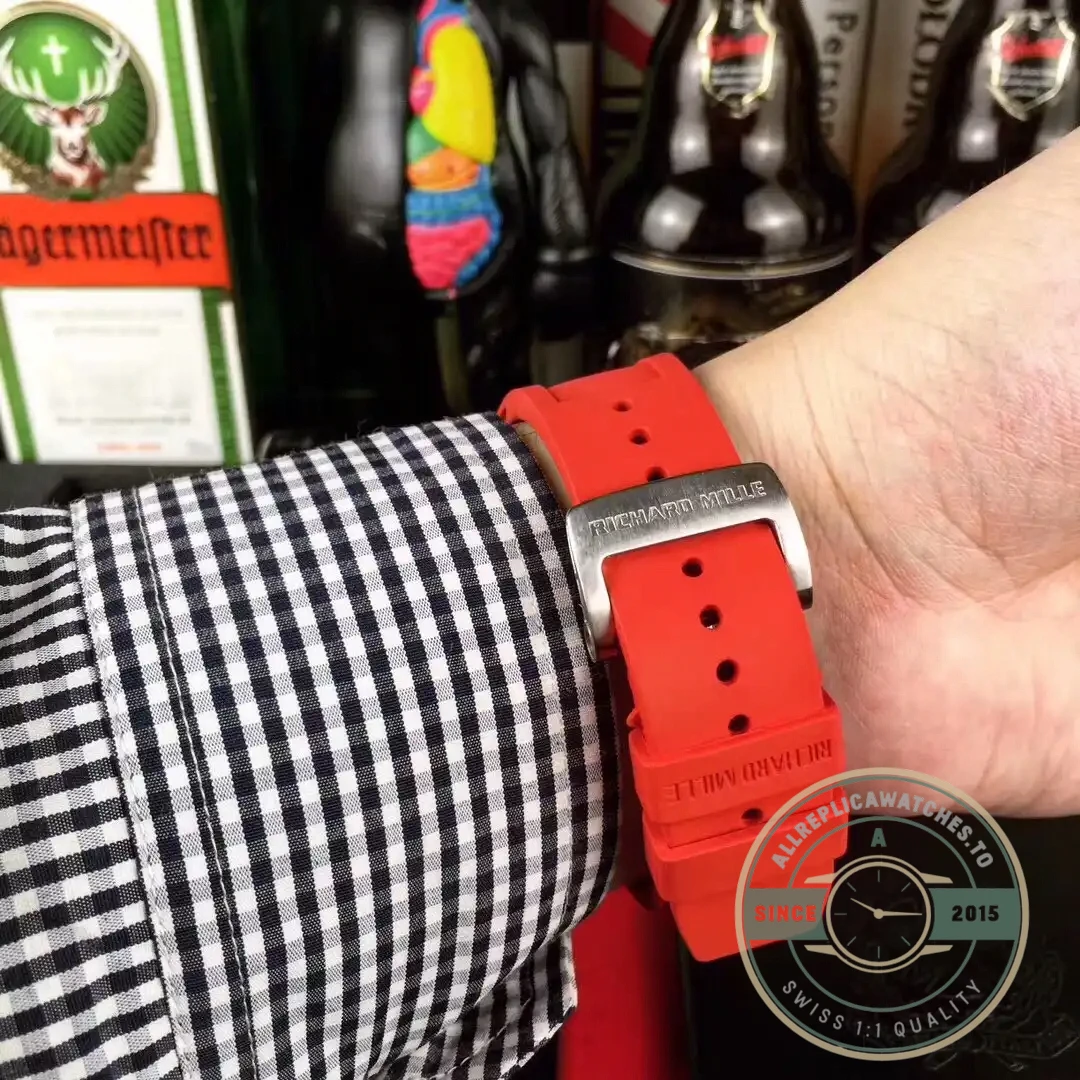 Replica Richard Mille035-america5 Red Strap - Affordable Super Clone Watch
