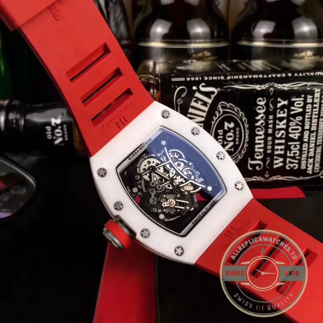Replica Richard Mille035-america5 Red Strap - Budget Luxury Replica Watch