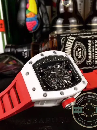 Replica Richard Mille035-america5 Red Strap - Luxury Replica Watch