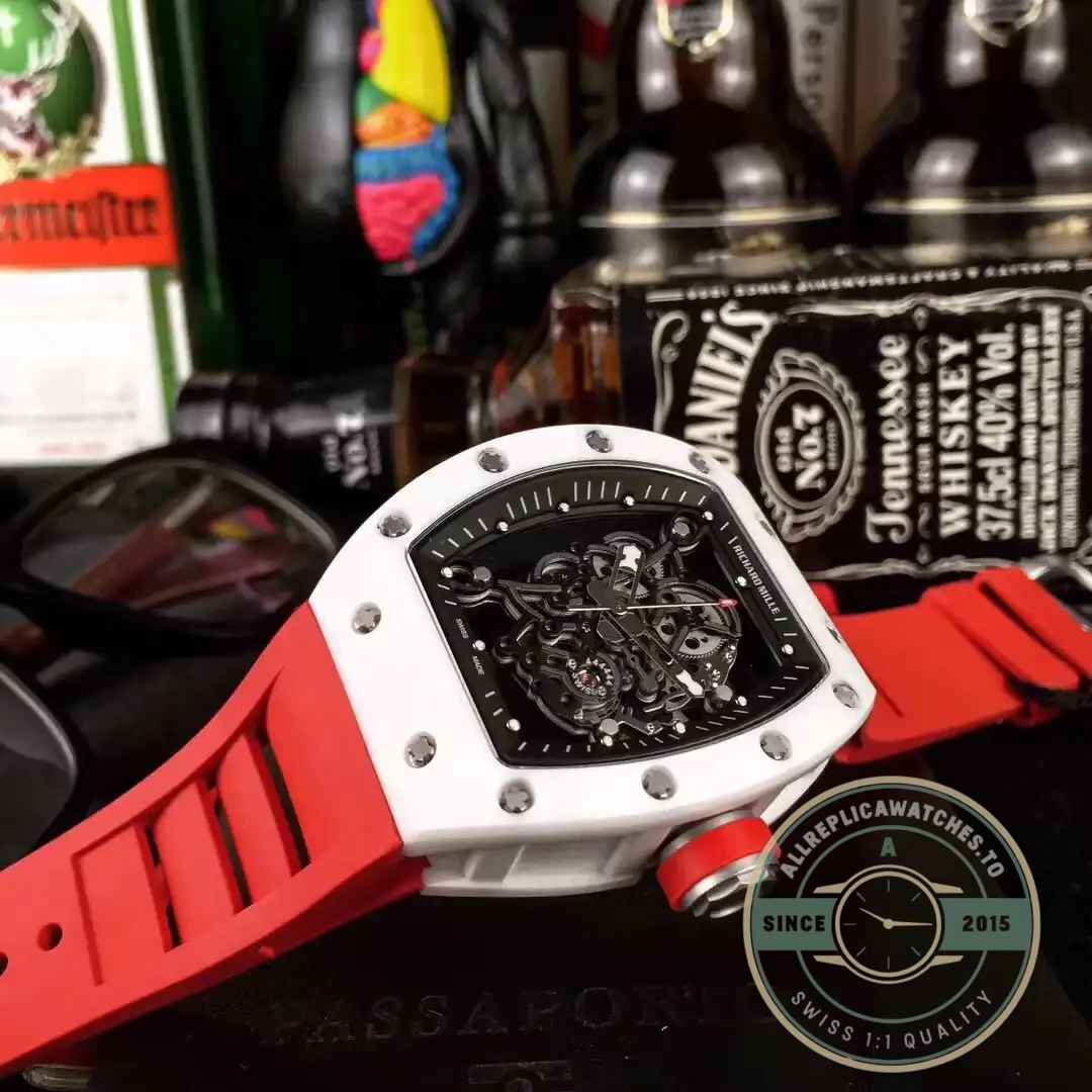 Replica Richard Mille035-america5 Red Strap - Luxury Replica Watch
