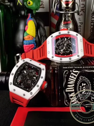 Replica Richard Mille035-america5 Red Strap - High-Grade Replica Watch