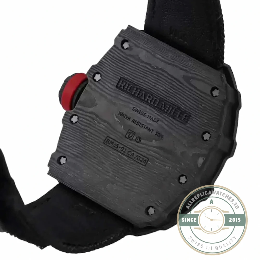 Replica Richard Mille35-01 Bbr Factory Black Carbon Fiber Case - Premium Super Clone Watch