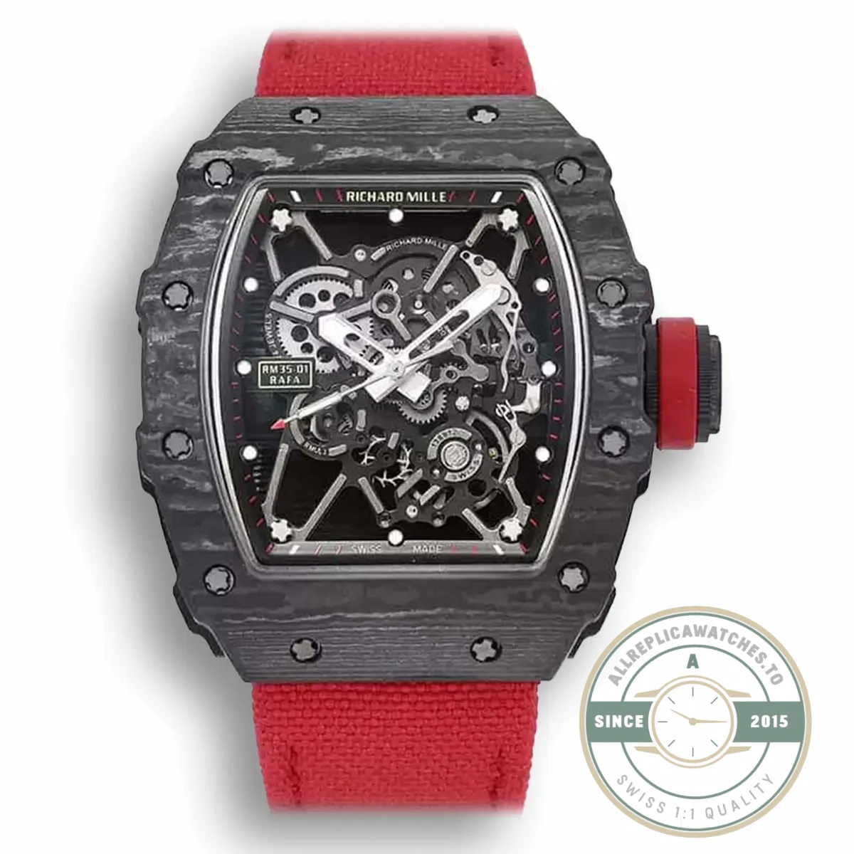 Replica Richard Mille35-01 Bbr Factory Skeleton Dial - Best Quality Replica Watch