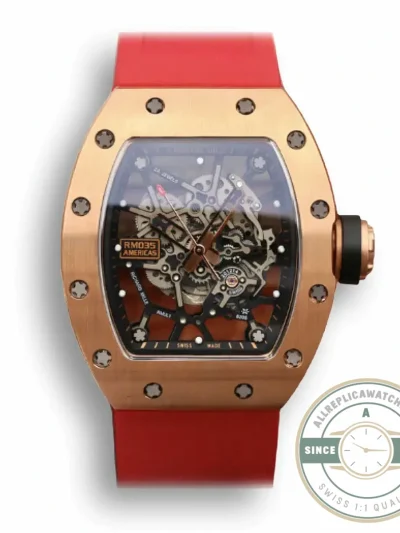 Replica Richard Mille35-01 Kv Factory Rose Gold - Luxury Replica Watch