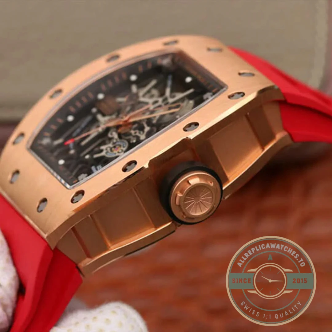 Replica Richard Mille35-01 Kv Factory Rose Gold - Premium Super Clone Watch
