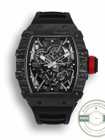 Replica Richard Mille35-02 Black Carbon Fiber - Premium Super Clone Watch