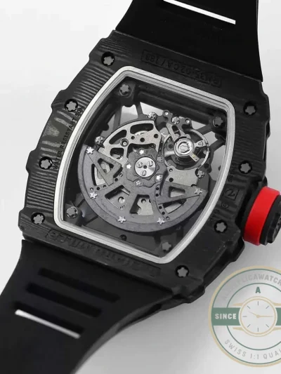 Replica Richard Mille35-02 Black Carbon Fiber - Affordable Super Clone Watch