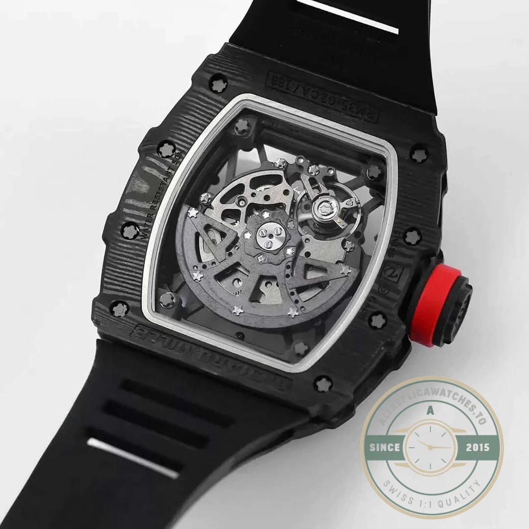 Replica Richard Mille35-02 Black Carbon Fiber - Affordable Super Clone Watch