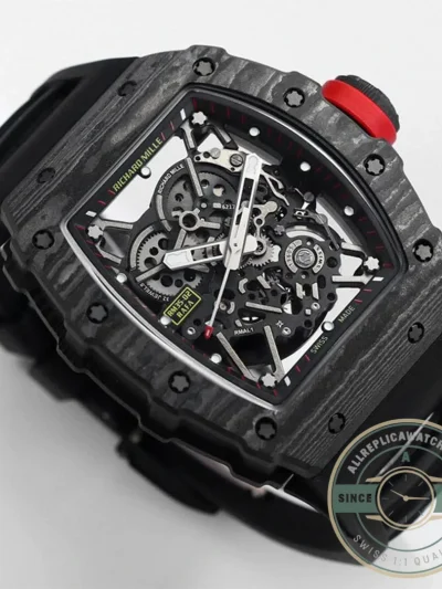 Replica Richard Mille35-02 Black Carbon Fiber - Budget Luxury Replica Watch