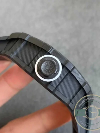 Replica Richard Mille35-02 Kv Factory Carbon Fiber Black Strap - 1:1 Swiss Replica Watch