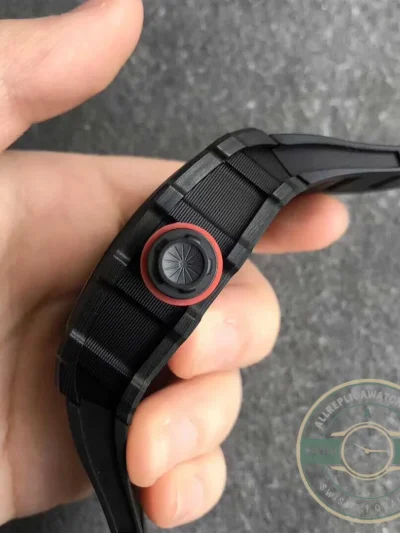 Replica Richard Mille35-02 Kv Factory V3 Black Strap - Budget Luxury Replica Watch