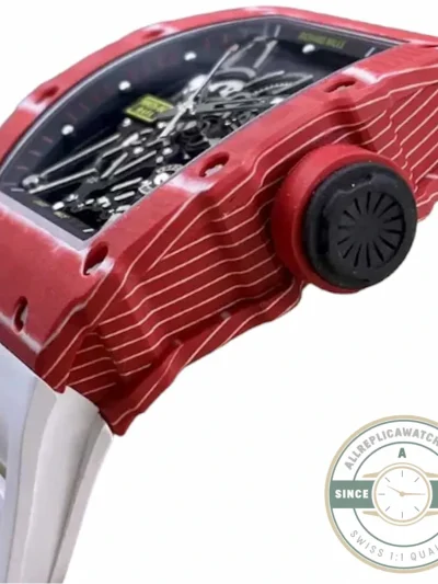 Replica Richard Mille35-02 Ntpt Carbon Fiber White Strap - Best Quality Replica Watch