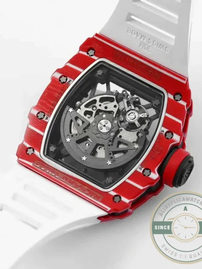 Replica Richard Mille35-02 Red Carbon Fiber - Top-Tier Swiss Replica Watch