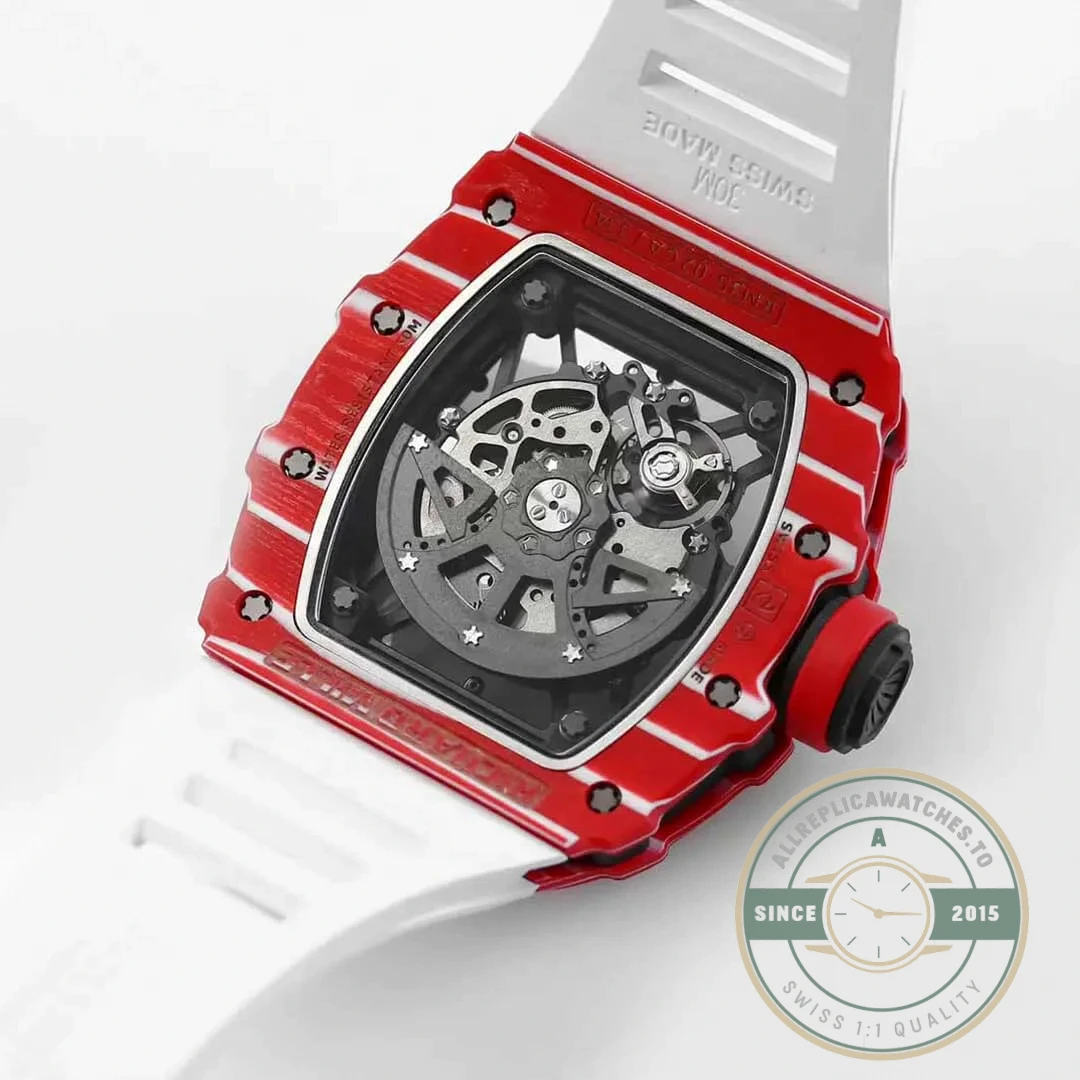 Replica Richard Mille35-02 Red Carbon Fiber - Top-Tier Swiss Replica Watch