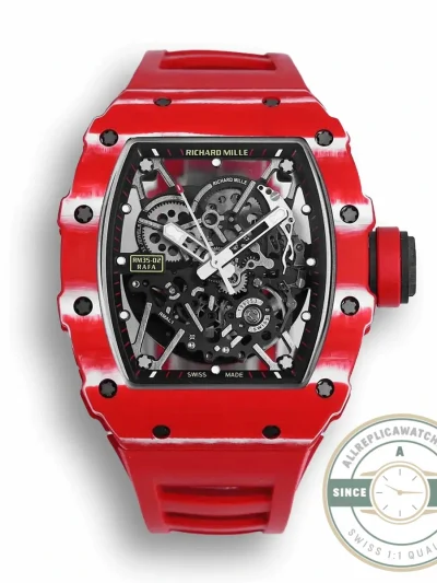 Replica Richard Mille35-02 Red Carbon Fiber Case - Premium Super Clone Watch