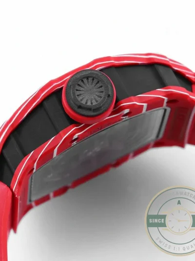 Replica Richard Mille35-02 Red Carbon Fiber Case - Best Quality Replica Watch