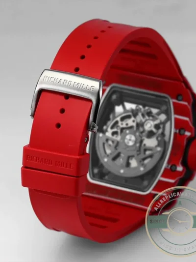 Replica Richard Mille35-02 Red Carbon Fiber Case - Best Quality Replica Watch