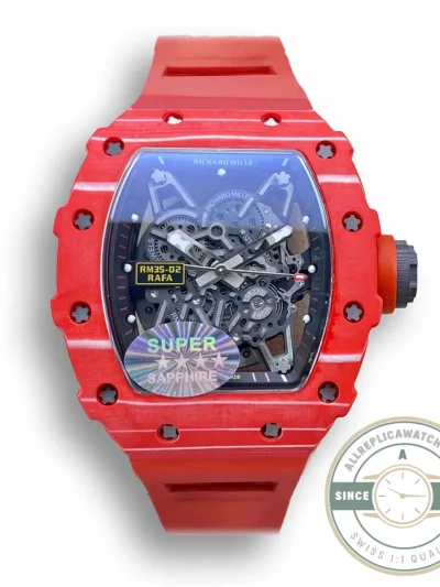Replica Richard Mille35-02 Richard Mille Factory Red Case - Premium Super Clone Watch