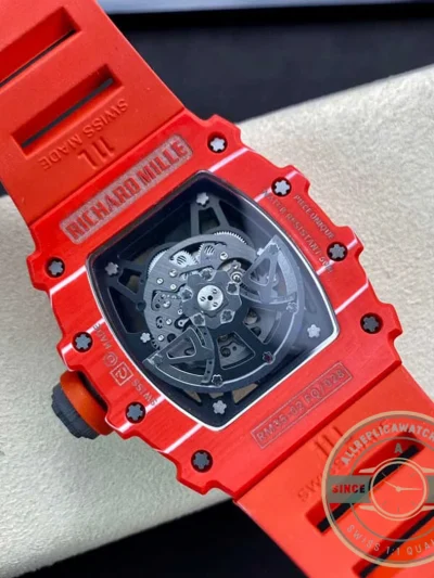 Replica Richard Mille35-02 Richard Mille Factory Red Case - Premium Super Clone Watch