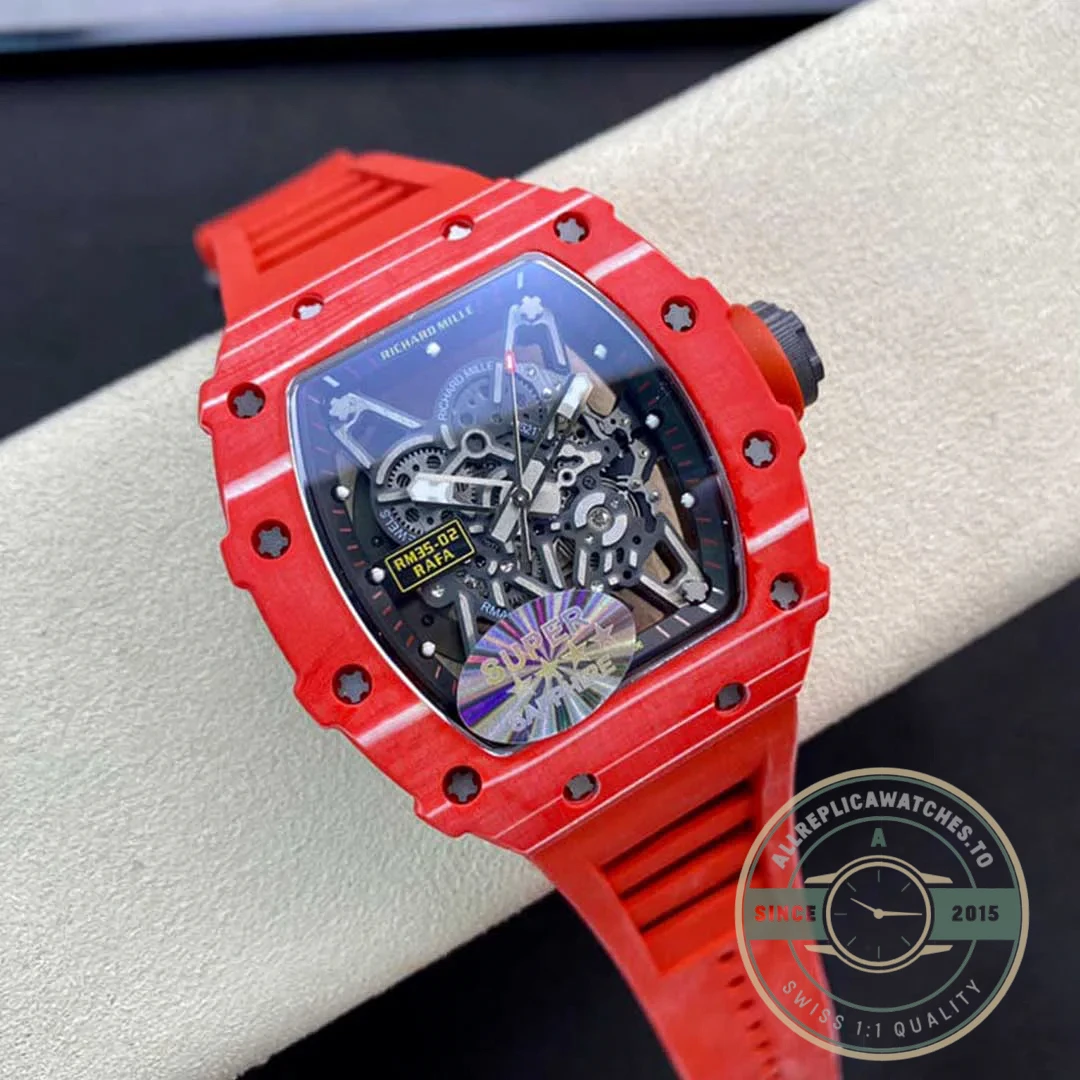 Replica Richard Mille35-02 Richard Mille Factory Red Case - Affordable Luxury Replica Timepiece