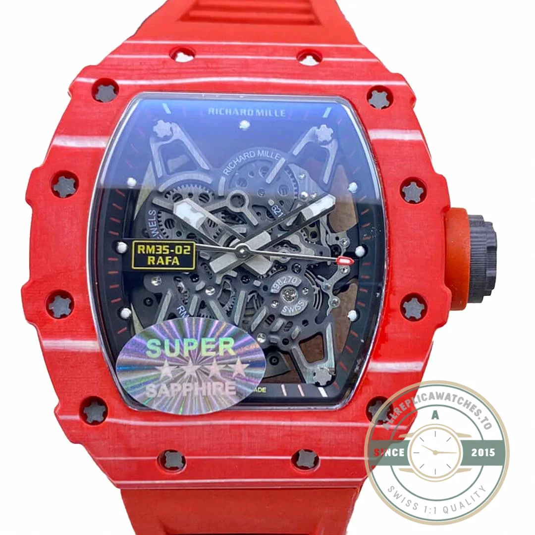 Replica Richard Mille35-02 Richard Mille Factory Red Case - Luxury Replica Watch