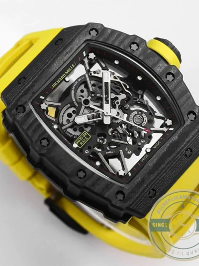 Replica Richard Mille35-02 Yellow Strap - Luxury Replica Watch