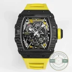 Replica Richard Mille35-02 Yellow Strap - Luxury Replica Watch