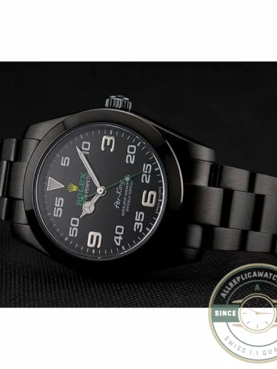Replica Rolex Air-King 38mm Dial Black 1454019 - Best Quality Replica Watch