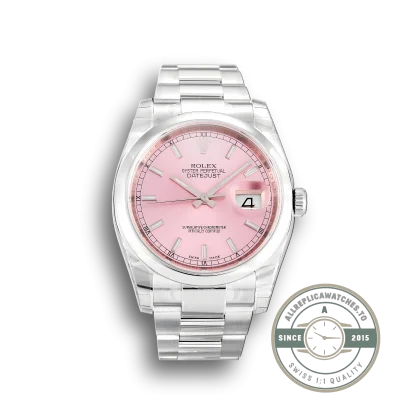Replica Rolex Datejust 116200 36mm Pink Dial - Premium Super Clone Watch