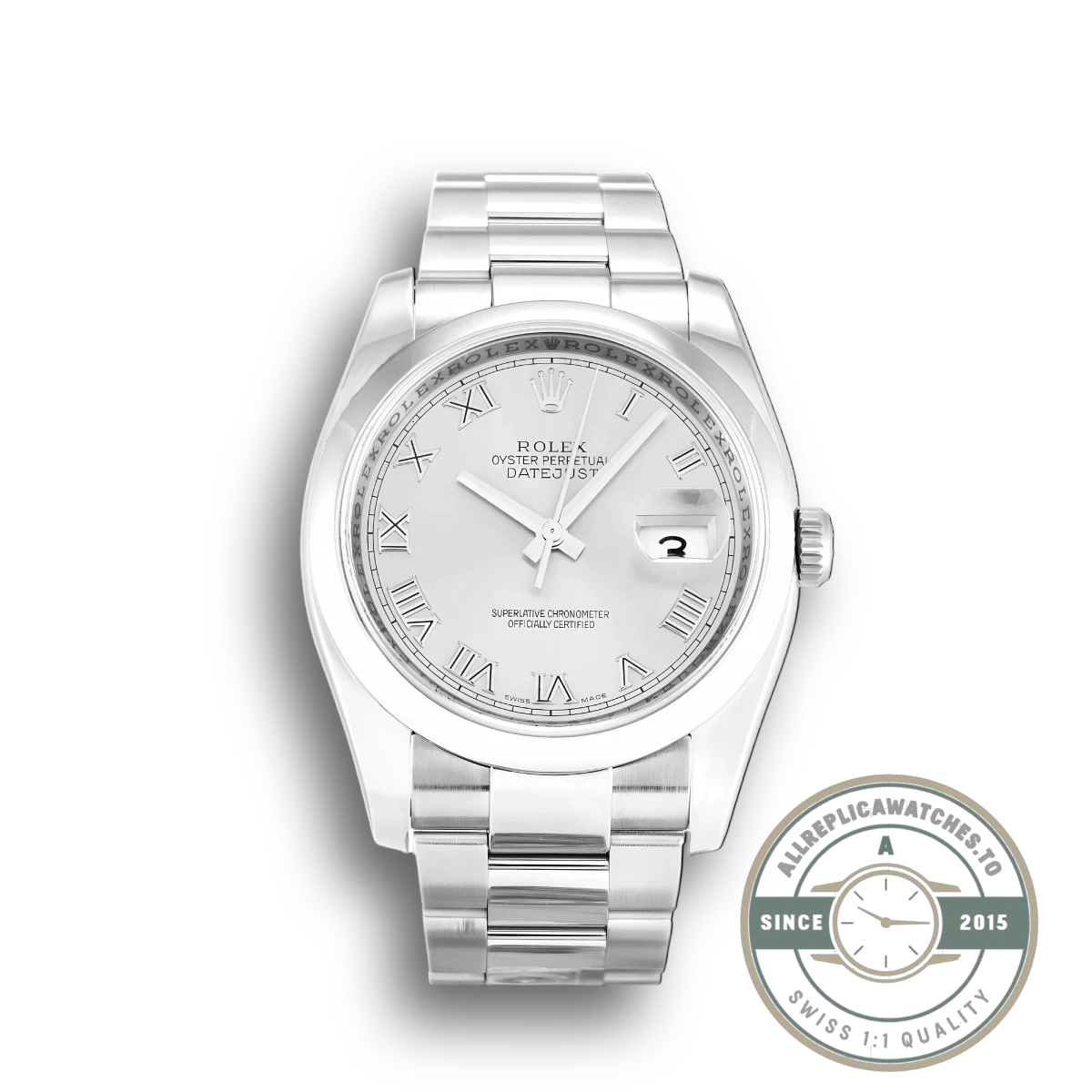 Replica Rolex Datejust 116200 36mm Silver Dial - Best Quality Replica Watch