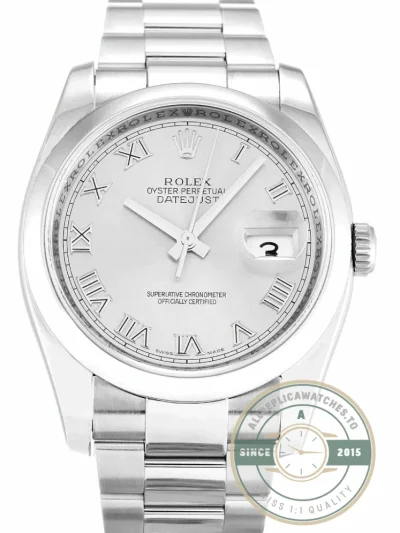 Replica Rolex Datejust 116200 36mm Silver Dial - Luxury Replica Watch