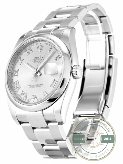 Replica Rolex Datejust 116200 36mm Silver Dial - Budget Luxury Replica Watch