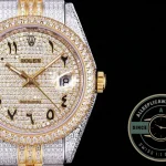 Replica Rolex Datejust 126300 41mm Arabic Diamond Dial - Luxury Replica Watch