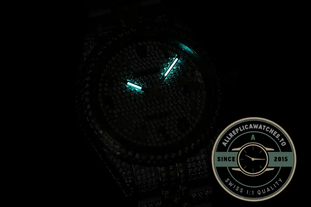 Replica Rolex Datejust 126300 41mm Diamond Dial Arabic Numerals - Best Quality Replica Watch