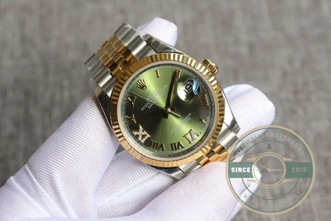 Replica Rolex Datejust 126331 41mm Green Dial - Affordable Super Clone Watch