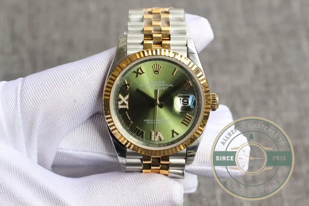 Replica Rolex Datejust 126331 41mm Green Dial - Budget Luxury Replica Watch