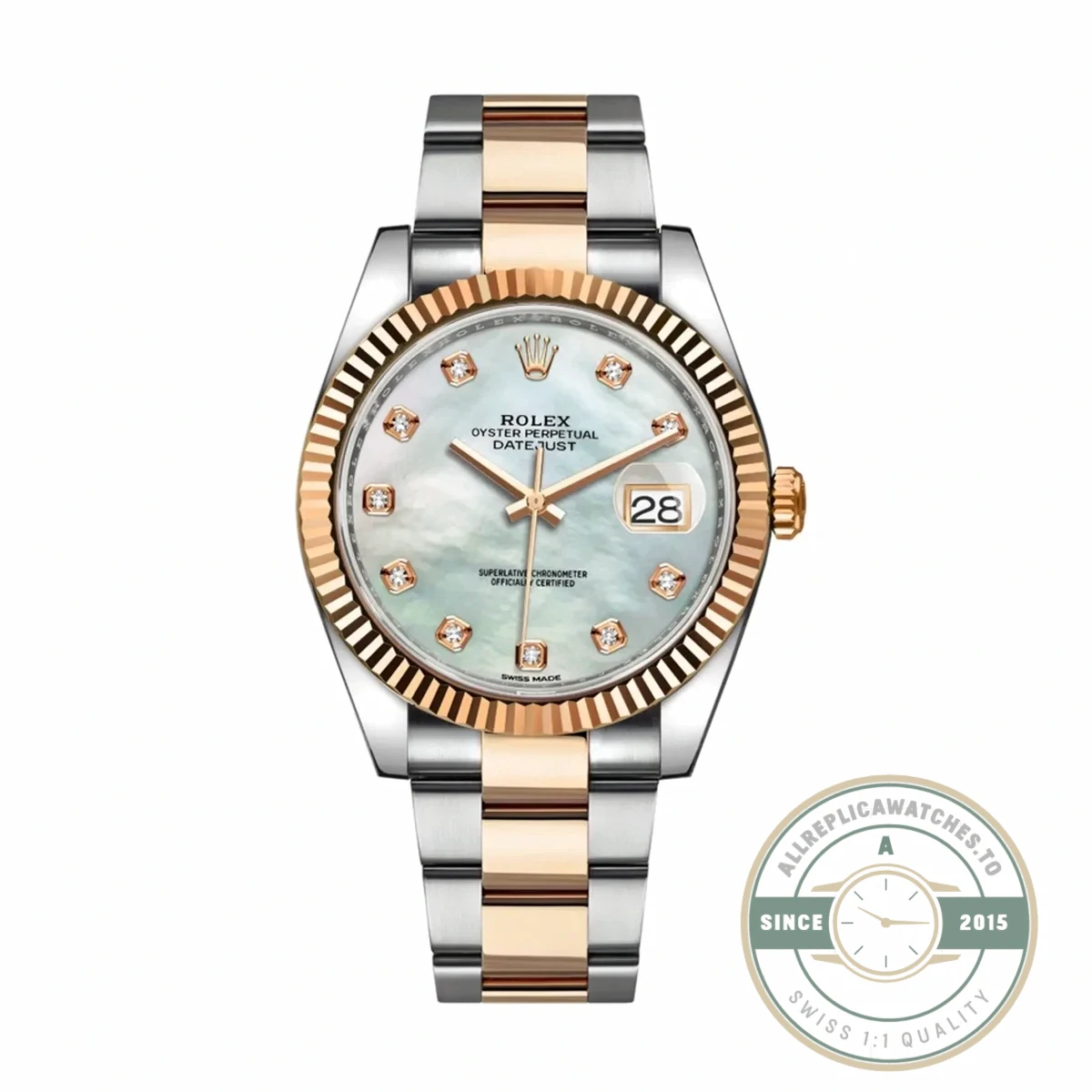 Replica Rolex Datejust m126333-0017 41mm - Swiss-Made Clone Watch