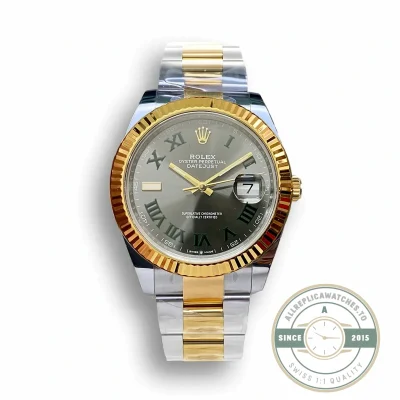 Replica Rolex Datejust m126333 41mm Slate Set Dial Oyster - Top-Tier Swiss Replica Watch