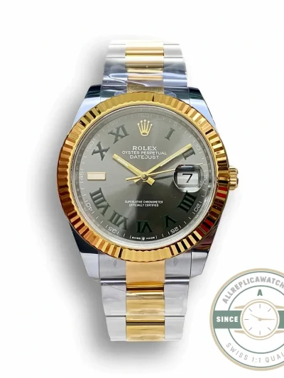 Replica Rolex Datejust m126333 41mm Slate Set Dial Oyster - Top-Tier Swiss Replica Watch