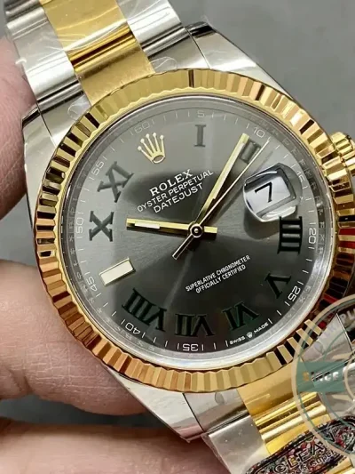Replica Rolex Datejust m126333 41mm Slate Set Dial Oyster - Luxury Replica Watch