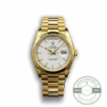 Replica Rolex Day-Date 116610 36mm White Dial - Top-Tier Swiss Replica Watch