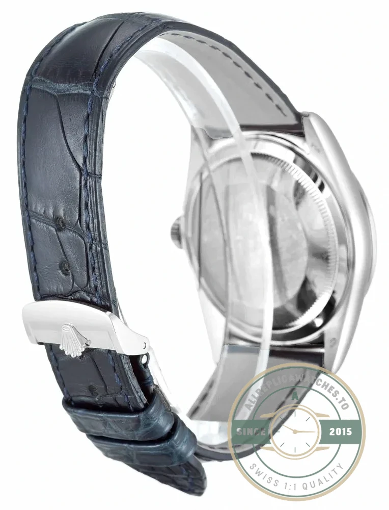 Replica Rolex Day-Date 118139 36mm Blue Dial - Top-Tier Swiss Replica Watch