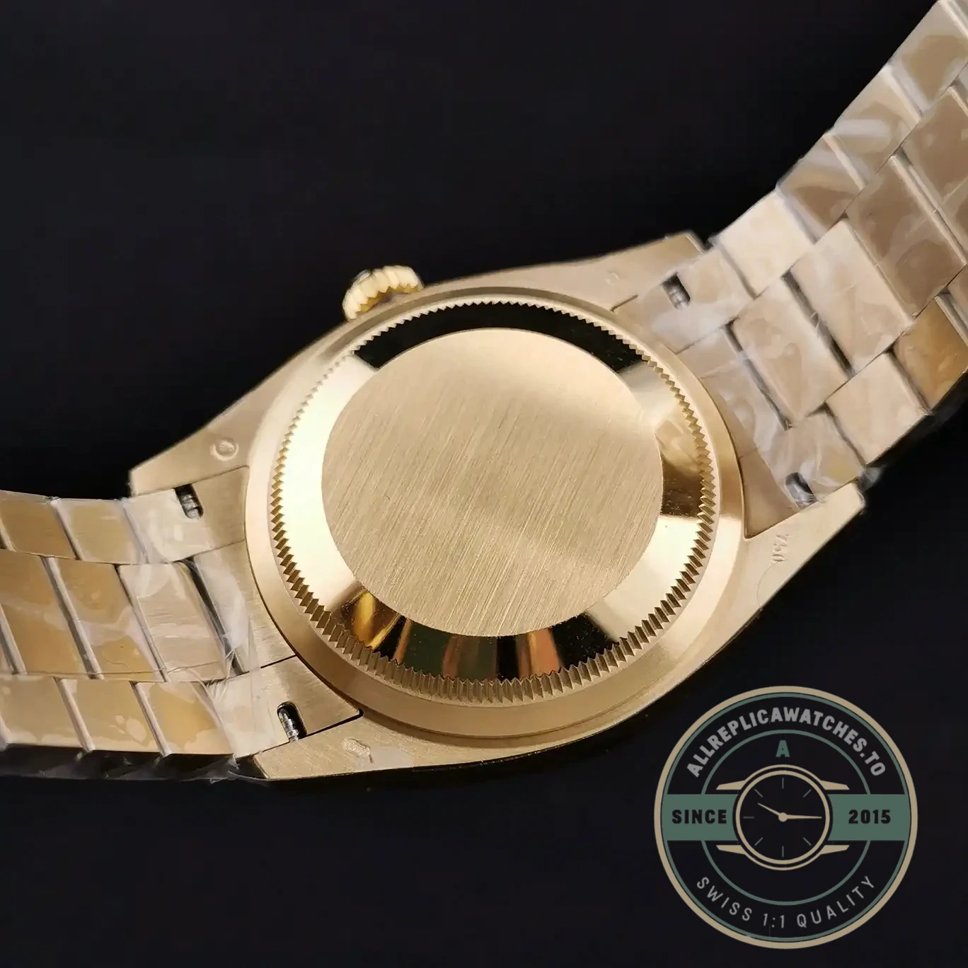 Replica Rolex Day-Date 128238 36mm Green Dial Yellow Gold - Top-Tier Swiss Replica Watch