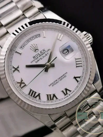Replica Rolex Day-Date 128238 36mm Roman Numerals - Luxury Replica Watch