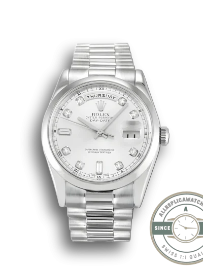 Replica Rolex Day-Date II 218239 41mm Silver Dial - Affordable Luxury Replica Timepiece