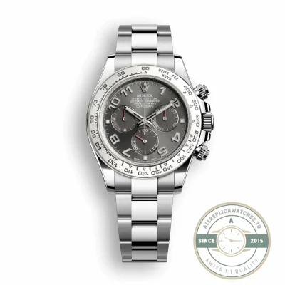 Replica Rolex Daytona 116519 40mm White Gold - 1:1 Swiss Replica Watch