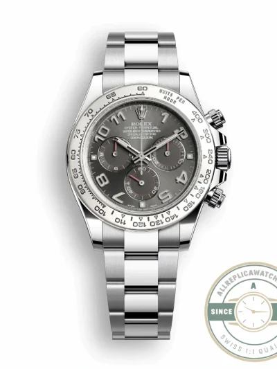Replica Rolex Daytona 116519 40mm White Gold - 1:1 Swiss Replica Watch